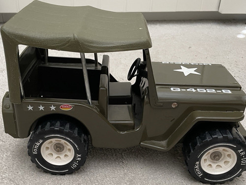 Tonka vintage military jeep - tonka,