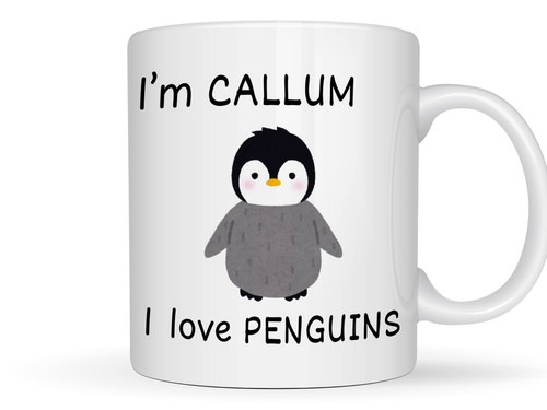 Penguin gift personalised - penguin,