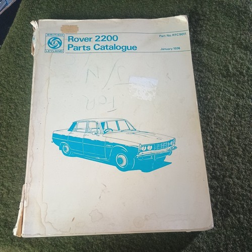 Parts catalog rover 2200 jan - 2200,
