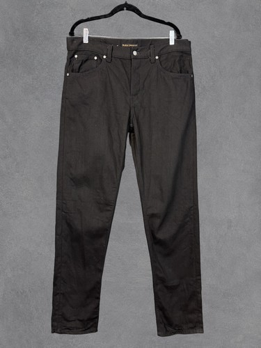 Nudie jeans men w36 l36 - jeans, black