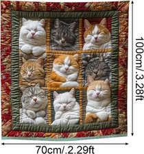 Cute Cat Throw Blanket, Cat