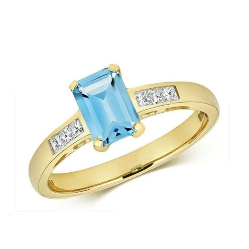 Real swiss blue topaz and - real,