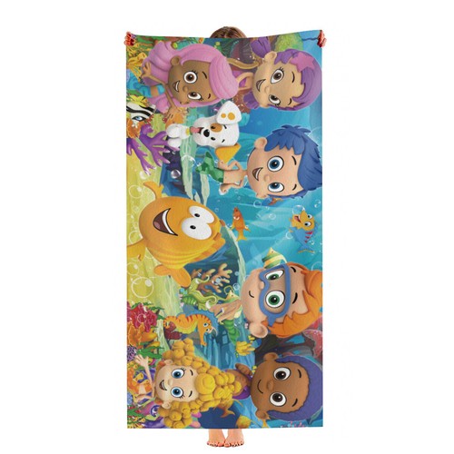 Bubble guppies beach towel - beach,