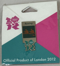 2012 Olympic Pin Rowing London