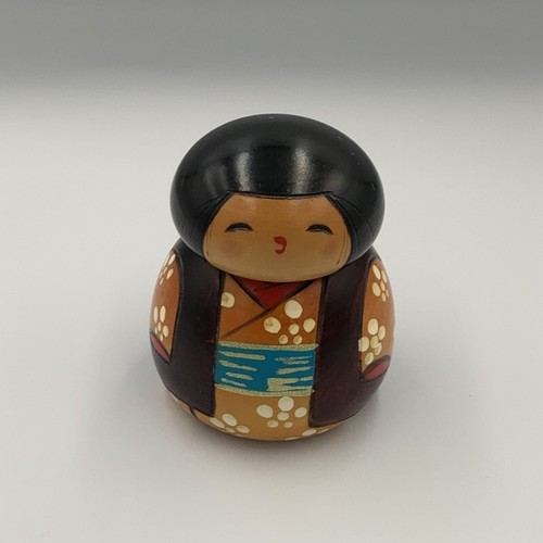 Kokeshi wooden doll - wooden,