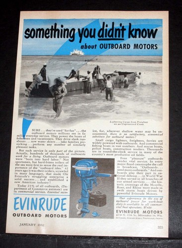 1952 old magazine - old, ad