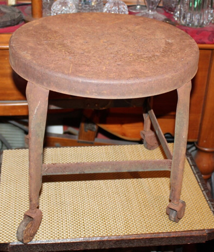 Antique industrial milking cow - antique,