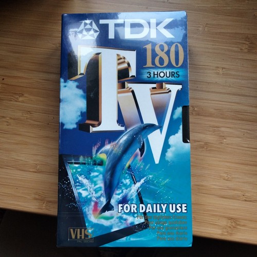 Tdk 180tved blank - tdk, e-180tved