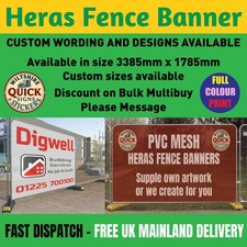 Custom Printed Heras Fence