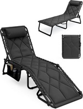 Foldable sun lounger chair - foldable,