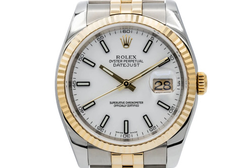 Rolex datejust 36mm - 36mm, steel