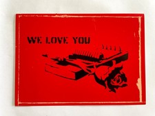 Banksy - Original We Love You