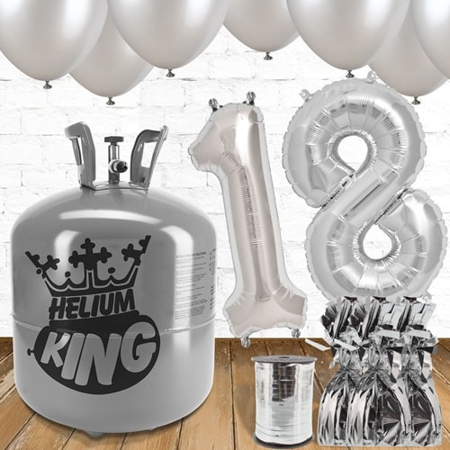 18th birthday helium gas - helium,