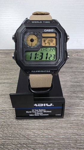 Casio royale ae1200 world - casio, time