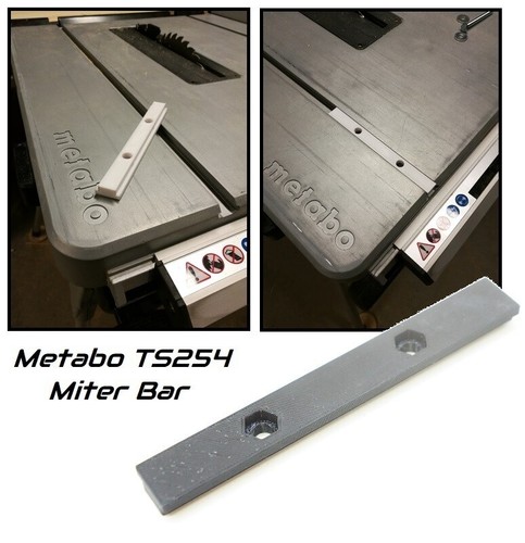 Miter bar slide - miter, for