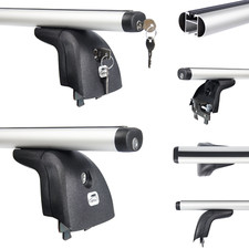 Roof Rack Cross Bars for Opel/Vauxhall Vectra C Hatchback 02-08 ALU