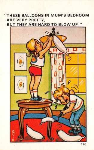 Sapphire comic postcard - sapphire, 176