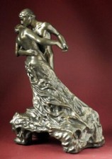 The Waltz Bronze Lovers Figurine (Camille) 28 Cm