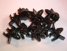 TWIN 6mm 1/4" PIPE CLIPS MK1
