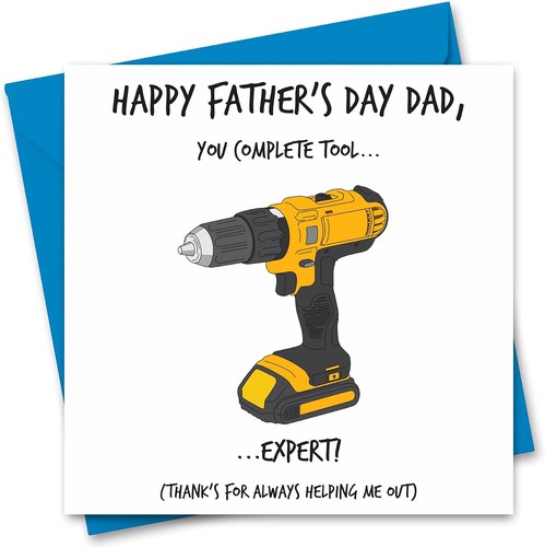 Fathers day card - day, funny