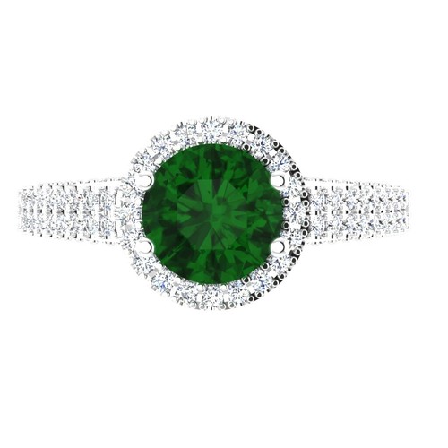 Natural emerald - ct,