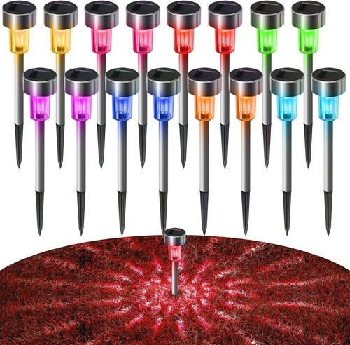 24pcs garden led stake - garden,