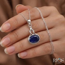 Sterling Silver Deep Blue
