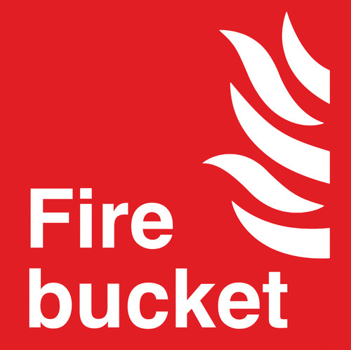 Fire bucket for use - bucket,