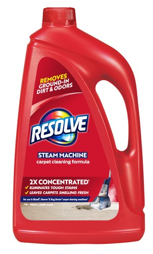 Steam carpet cleaner - carpet, solution