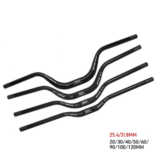 Riser handlebar 25 - riser, 31.8/25.4mm