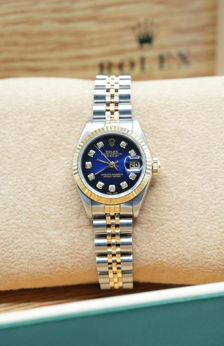 Ladies steel gold rolex - ladies,