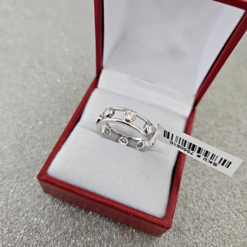 Moissanite band ring - , in
