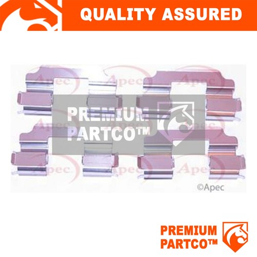 Premium front brake pads - front,