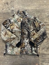 TF Gear “Threads With Attitude” Camo Fleece Jacket, Real tree pattern - Size XL