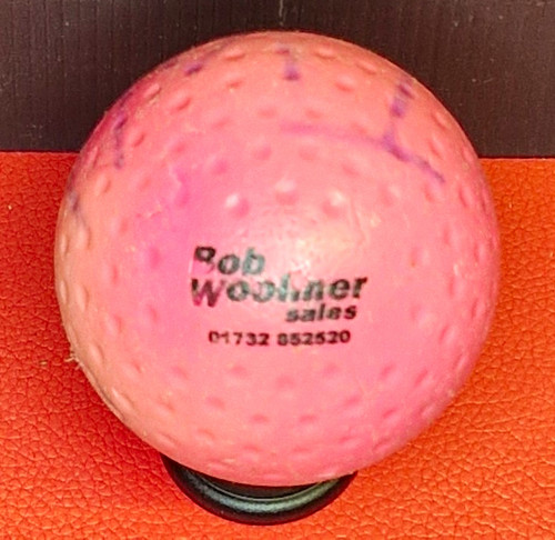 Pink hockey ball 1pc rob - hockey,