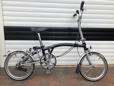 BROMPTON M6L  - BLACK/SILVER