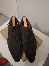 Mens Brown Suede Brogues by