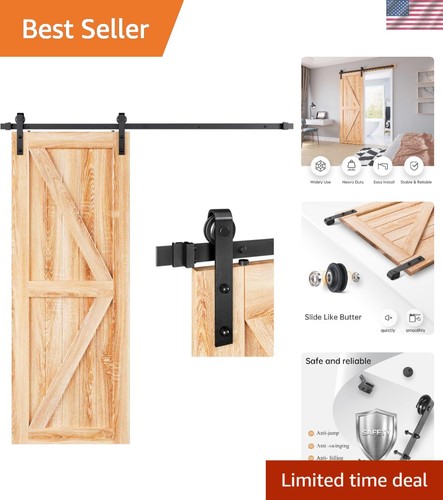 Heavy duty sliding barn - duty, door