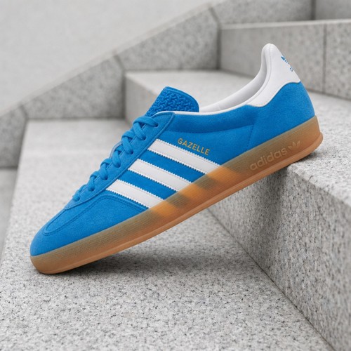 Adidas gazelle indoor blue - gazelle,