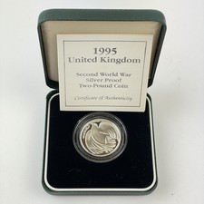 1995 UK Silver Proof £2 Two