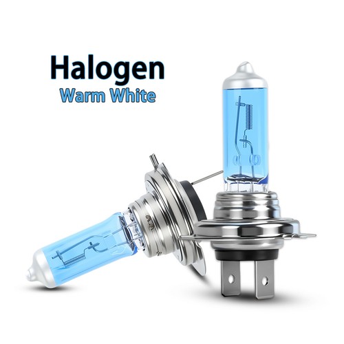 Xenon white headlight - 2x,