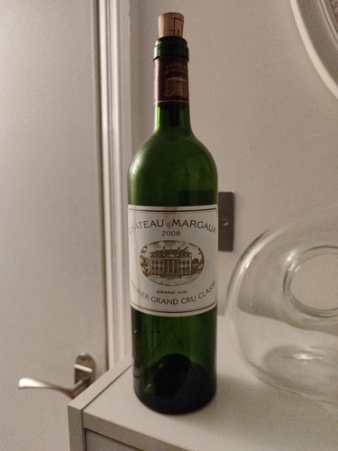 Chateau margaux 2008 empty - chateau,