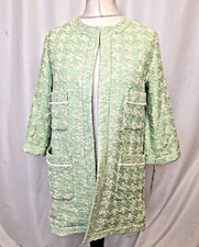 ZARA Dogtooth Embroidered