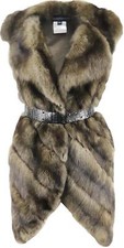 DENNIS BASSO BELTED SABLE FUR