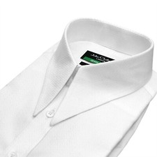 Vintage Spear Collar Men's White Shirt Good Wood Revival Reproduction Clothing