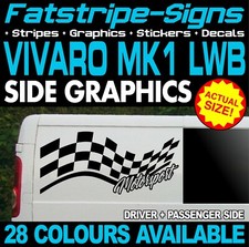 to fit VAUXHALL VIVARO LWB