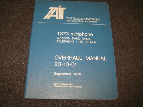 Tait t373 aviation - aviation, radio