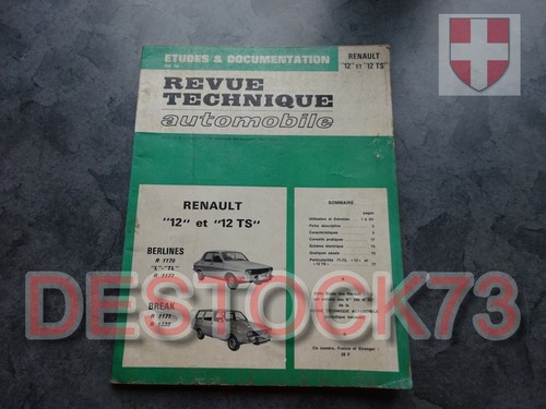 Technical review rta - rta, renault