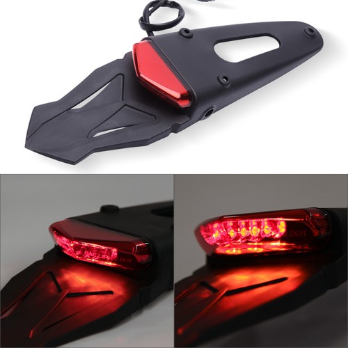 Black motorcycle led rear - motorcycle,
