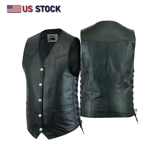 Men motorcycle leather - motorcycle, biker